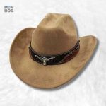 Chapeau Cowboy Beige Authentique