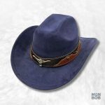Chapeau Cowboy Authentique en marine