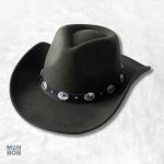 Chapeau cowboy gris pour déguisement