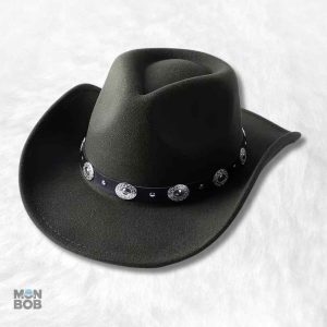 Chapeau cowboy gris pour déguisement