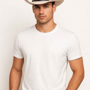 Chapeau de Cowboy beige au style sophistiqué