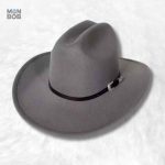 Chapeau Cowboy gris de luxe