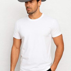 Chapeau de Cowboy élégant en gris