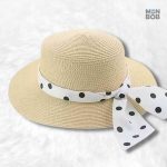 Chapeau de Paille Femme Vintage crème