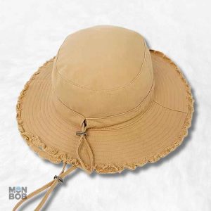 Chapeau Femme Été Beige, accessoire tendance pour la saison estivale