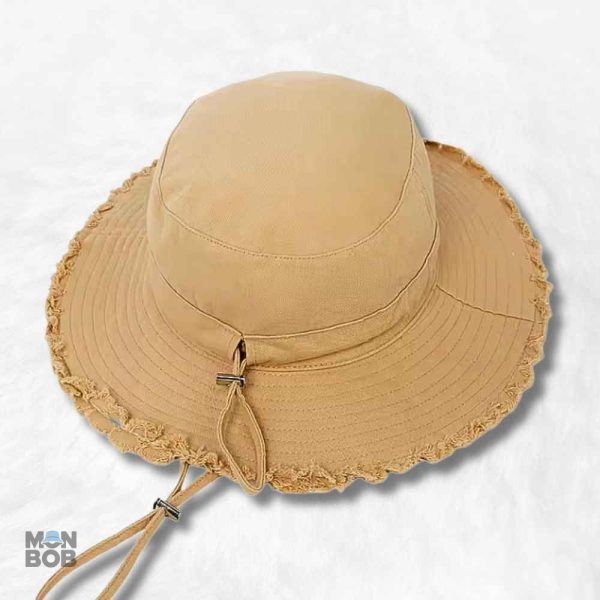Chapeau Femme Été Beige, accessoire tendance pour la saison estivale