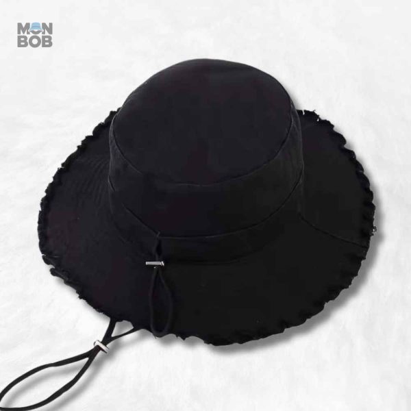 Chapeau Femme Été Noir élégant et tendance
