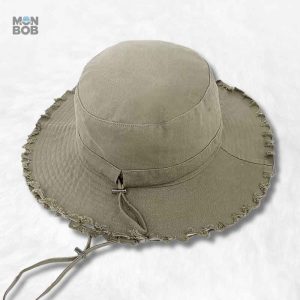 Chapeau femme été vert élégant pour les journées ensoleillées
