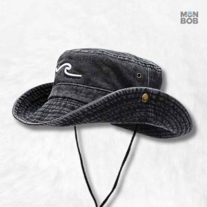 Chapeau homme été noir, accessoire tendance pour la saison estivale