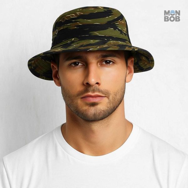 Chapeau d'aventurier militaire, idéal pour les activités en plein air