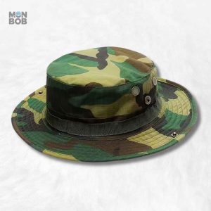 Chapeau militaire camouflage armée, style pratique et robuste