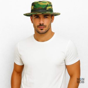 Chapeau camouflage pour passionnés de l'armée et du plein air