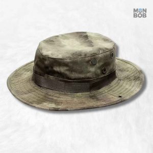Chapeau camouflage militaire adapté aux activités en montagne
