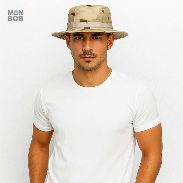 Chapeau militaire camouflage pour activité en plein air