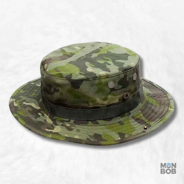 Chapeau Militaire Forêt - style camouflage et robuste
