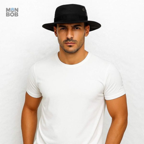 Accessoire de mode militaire noir, idéal pour toutes les occasions