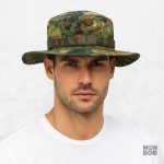 Chapeau camouflé en pixel pour les activités en plein air