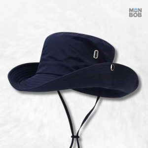 Chapeau randonnée bleu anti UV pour protection solaire