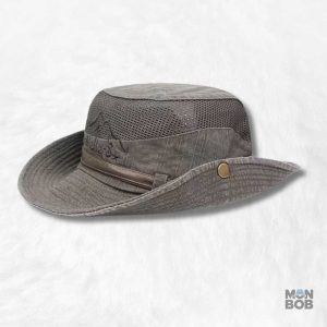 Chapeau de randonnée homme en vert