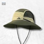 Chapeau de randonnée vert léger et pratique