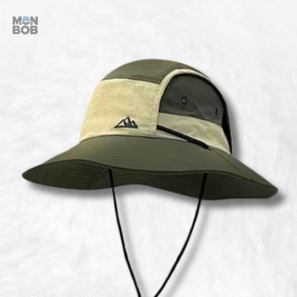 Chapeau de randonnée vert léger et pratique