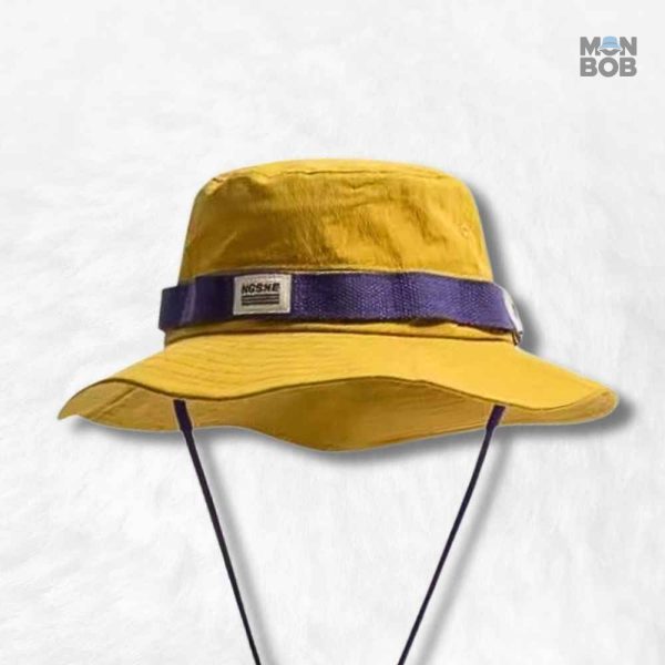 Chapeau Safari Jaune pour une protection en extérieur