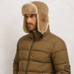 Chapeau aviateur beige, accessoire idéal pour l'hiver