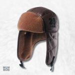 Chapka aviator marron en style classique