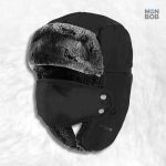 Chapka Chasse Noir pour un style hivernal élégant