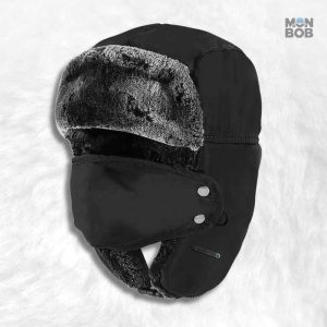 Chapka Chasse Noir pour un style hivernal élégant