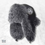Chapka homme gris foncé en fourrure