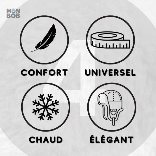 Accessoire hiver femme : chapka rose avec fourrure douce