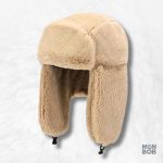 Chapka femme beige grand froid pour un style hivernal