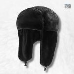 Chapka femme grand froid noire pour l'hiver