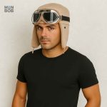 Accessoire mode : chapka beige tendance
