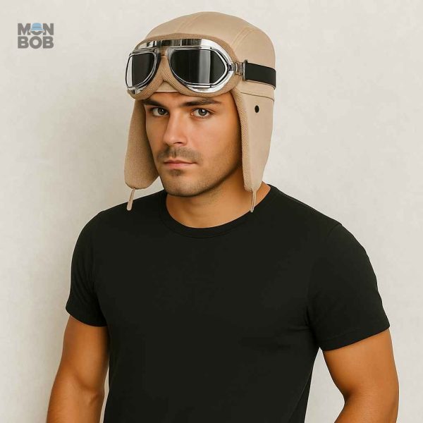 Accessoire mode : chapka beige tendance