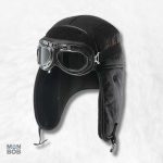 Chapka lunettes noires tendance pour l'hiver