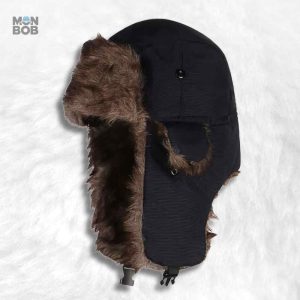 Chapka Noir Homme pour un style élégant et chaleureux