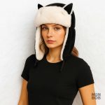 Accessoire chaud pour l'hiver, chapka à oreilles