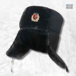 Chapka Soviétique Noir élégante et chaude