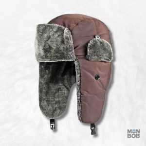Chapka marron Ushanka pour un style hivernal chaleureux