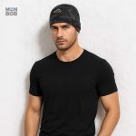 Sous-casque vélo vert foncé pour un style camouflage