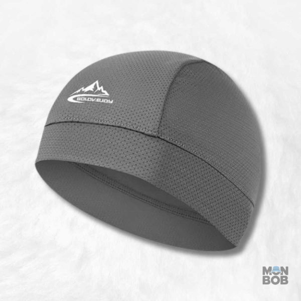 Sous-casque de vélo gris pour un confort optimal