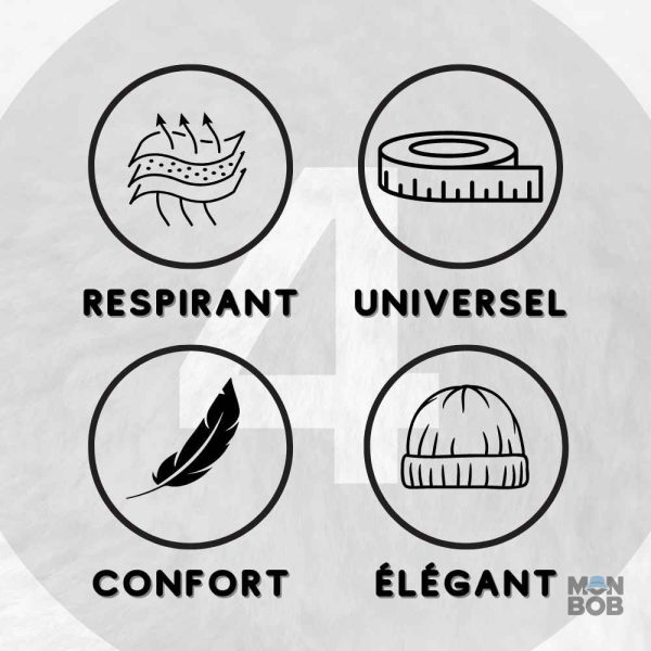 Sous-casque vélo léger et respirant en couleur grise