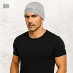 Accessoire vélo léger, sous-casque gris clair