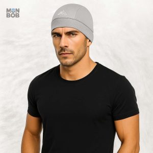 Accessoire vélo léger, sous-casque gris clair