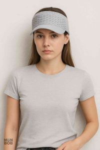 Casquette femme été, visière grise tendance