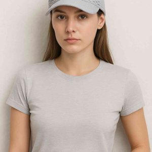 Casquette femme été, visière grise tendance