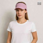 Casquette d'été féminine rose tendance