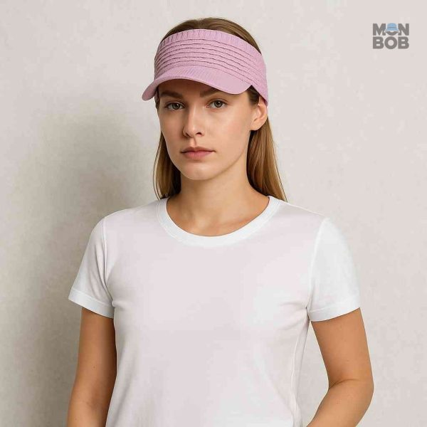 Casquette d'été féminine rose tendance